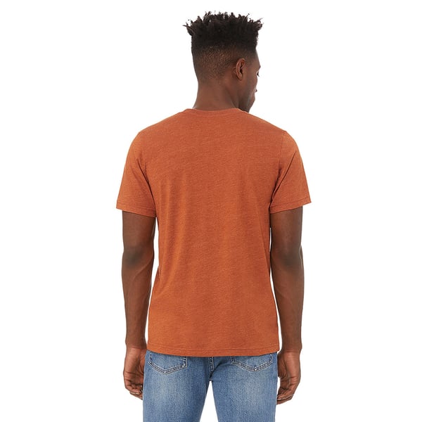 Bella + Canvas Adults Unisex Heather Cvc Short Sleeve T-Shirt