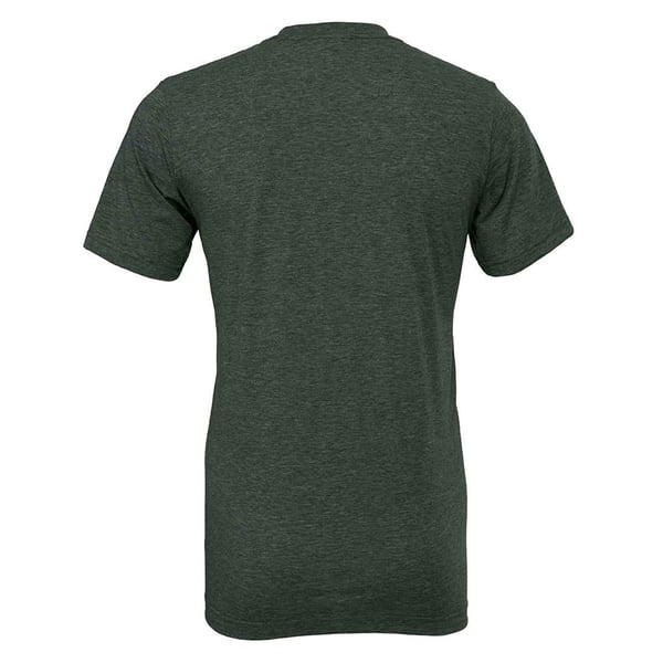 Bella + Canvas Adults Unisex Heather Cvc Short Sleeve T-Shirt