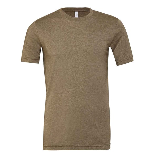 Bella + Canvas Adults Unisex Heather Cvc Short Sleeve T-Shirt
