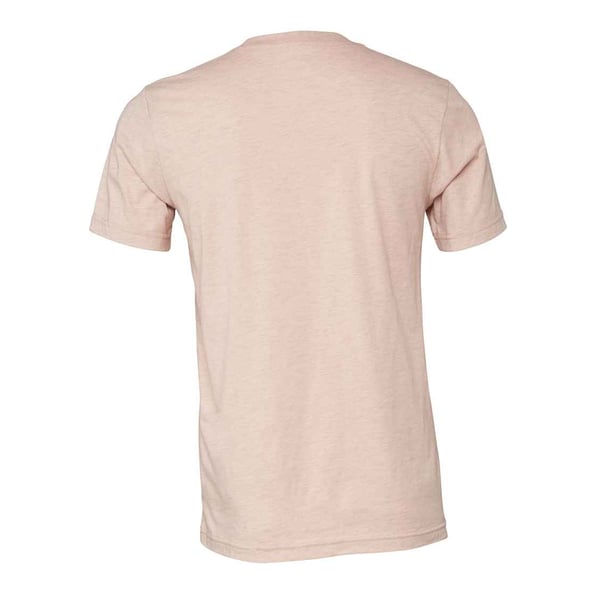 Bella + Canvas Adults Unisex Heather Cvc Short Sleeve T-Shirt