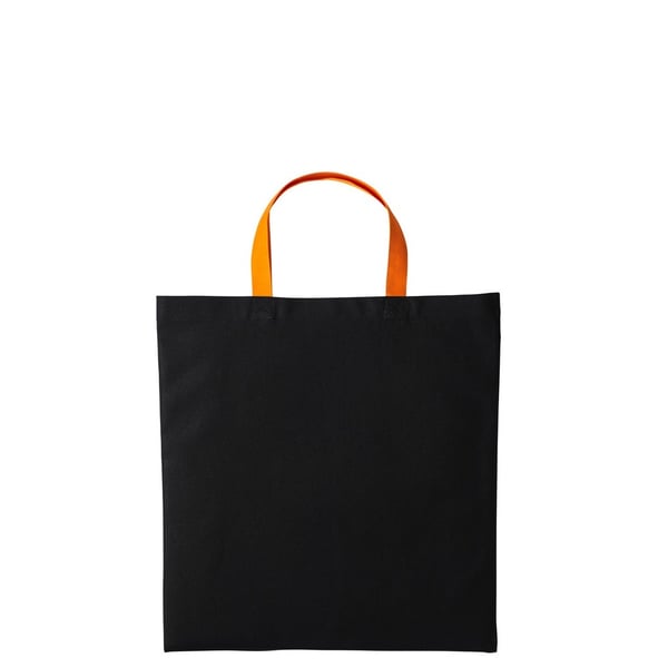Nutshell Varsity Bomull Shopper Kort Handtag Tygväska