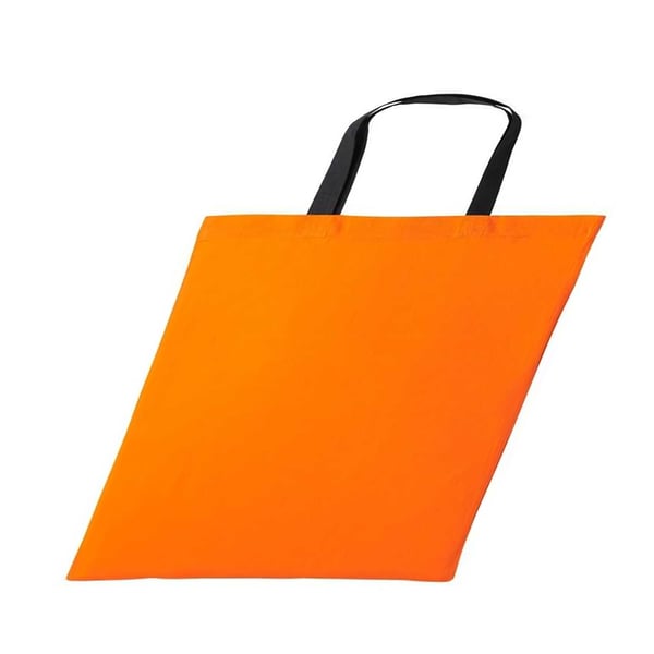 Nutshell Varsity Cotton Shopper Short Handle Tote