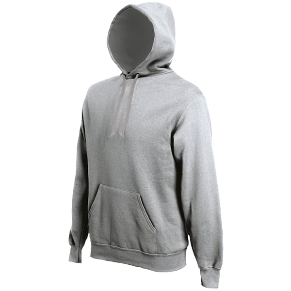 Kariban Mens Heavy Contrast Hooded Sweatshirt / Hoodie