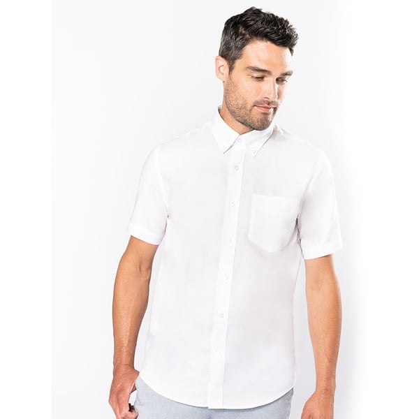 Kariban Mens Short Sleeve Easy Care Oxford Shirt