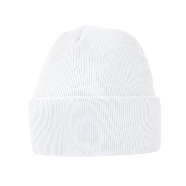 Beechfield Unisex rund patch med manchet på hue