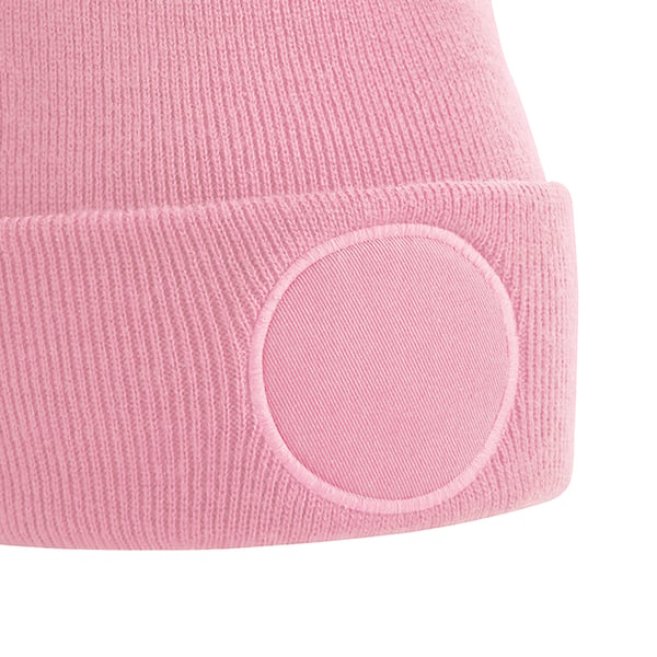 Beechfield Unisex rund patch med manchet på hue