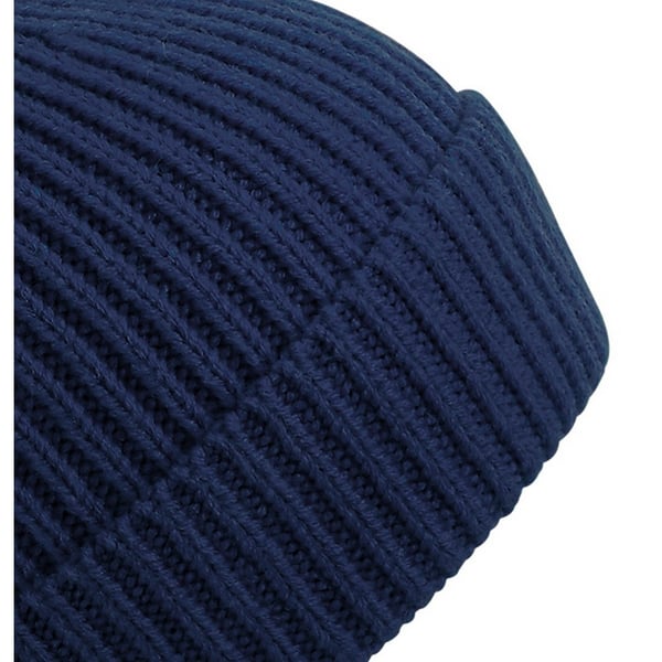 Beechfield Unisex stickad mössa med ribb