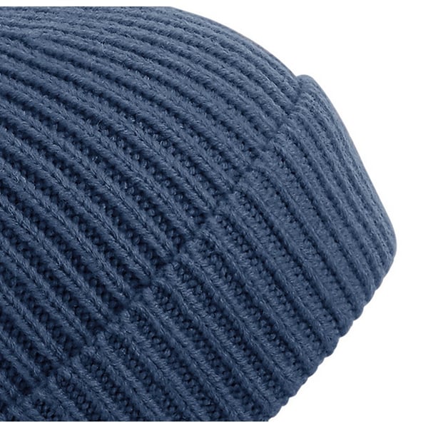 Beechfield Unisex stickad mössa med ribb
