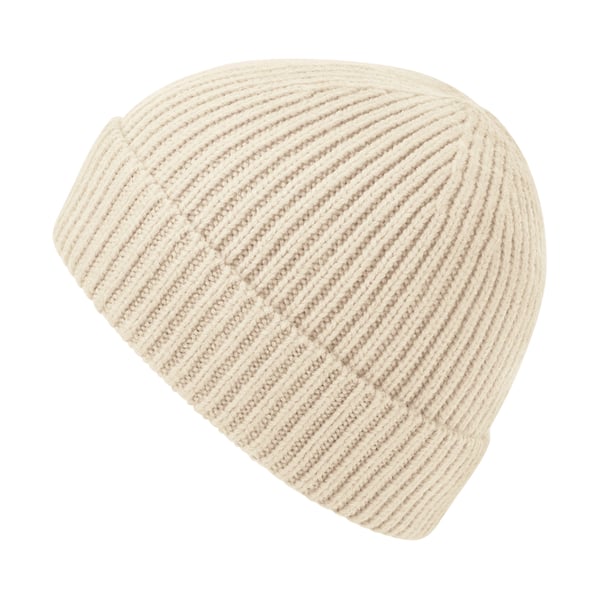 Beechfield Unisex stickad mössa med ribb