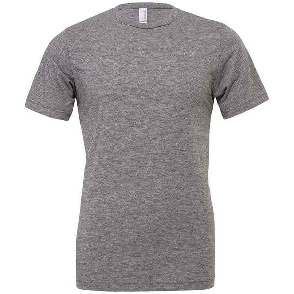 Bella Canvas Unisex Adults Triblend Crew Neck T Shirt