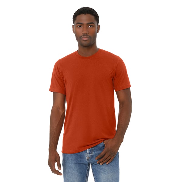 Bella Canvas Unisex Adults Triblend Crew Neck T Shirt