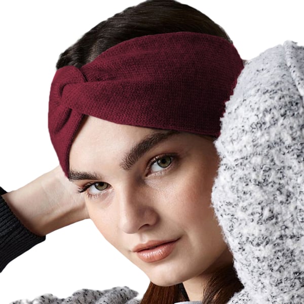 Beechfield Kvinder/Damer Twist strikket pandebånd
