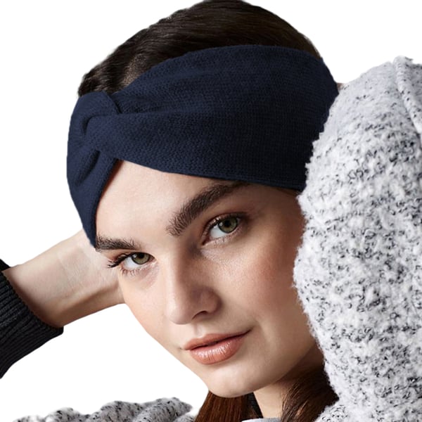 Beechfield Kvinder/Damer Twist strikket pandebånd