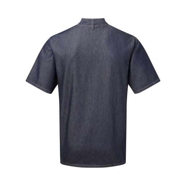 Premier Unisex Adults Chefs Zip-Close Short Sleeve Jacket