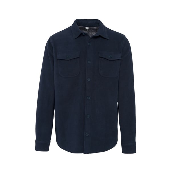 Kariban Mens Sherpa Lined Fleece Overshirt