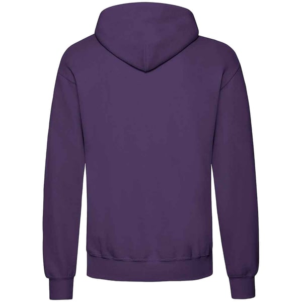 Fruit Of The Loom Unisex Adults Classic Hooded Sweatshirt