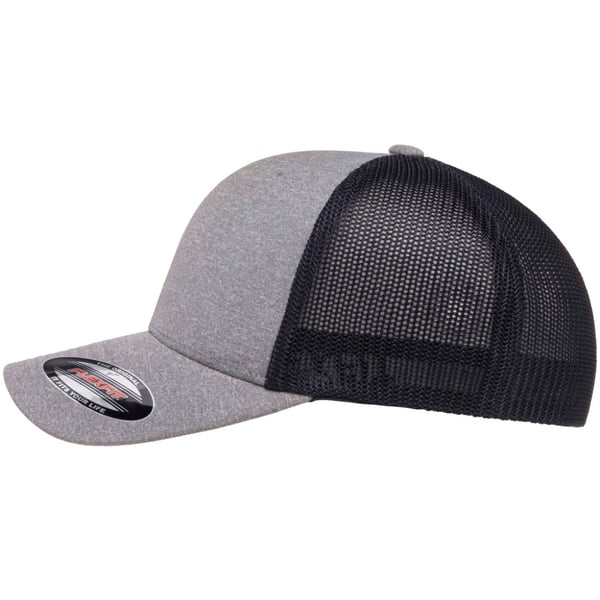 Flexfit by Yupoong Melange Mesh Trucker Cap