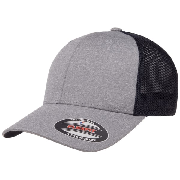 Flexfit by Yupoong Melange Mesh Trucker Cap