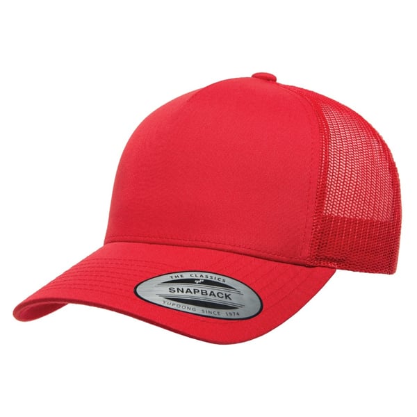 Flexfit by Yupoong 5 panel retro trucker cap
