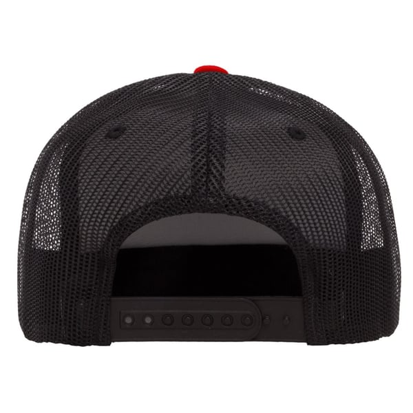 Flexfit By Yupoong Foam Trucker Cap With White Front