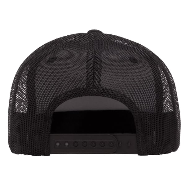 Flexfit By Yupoong Foam Trucker Cap With White Front
