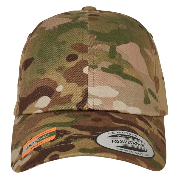 Flexfit by Yupoong Multicam bomulds Twill Dad Cap