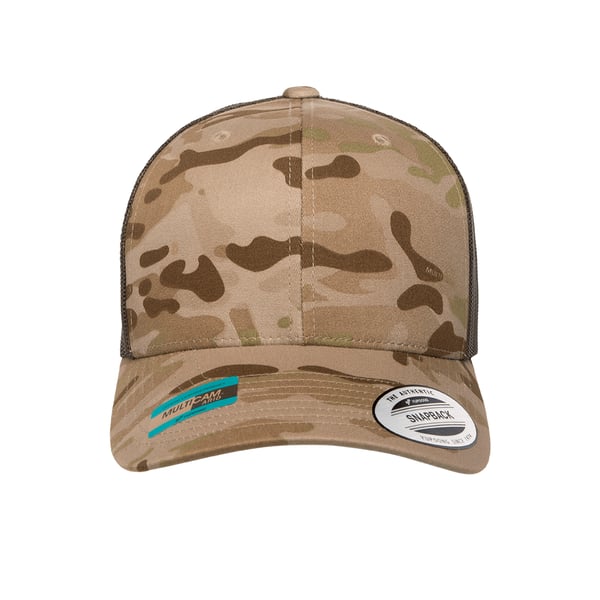 Flexfit by Yupoong Multicam Retro Trucker Cap