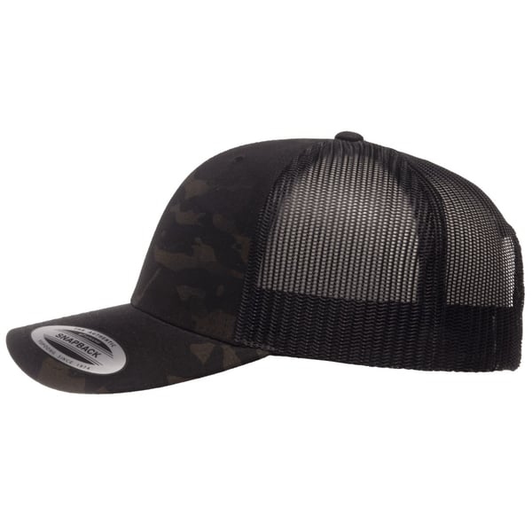 Flexfit by Yupoong Multicam Retro Trucker -lippalakki