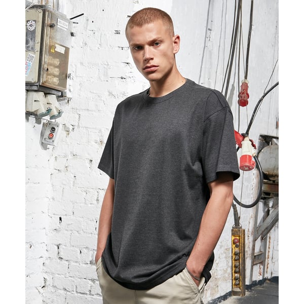 Build Your Brand Unisex Adults Heavy Oversized Tee