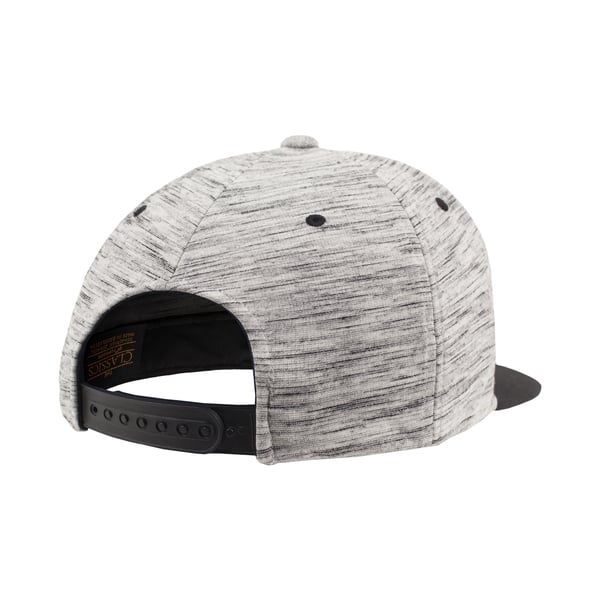 Flexfit By Yupoong Unisex Stripes Melange Crown Snapback Cap