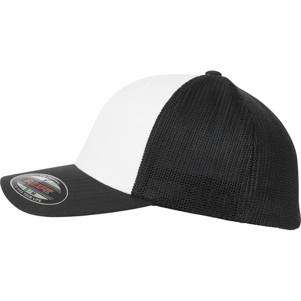 Flexfit by Yupoong Adults Unisex Coloured Front Mesh Trucker Cap