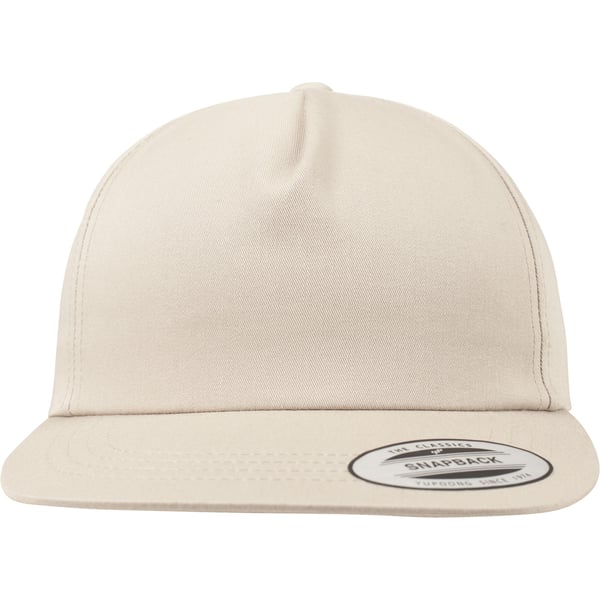 Yupoong Flexfit Unisex Unstructured 5 Panel Snapback Cap