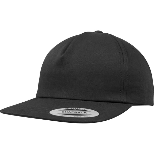 Yupoong Flexfit Unisex Unstructured 5 Panel Snapback Cap
