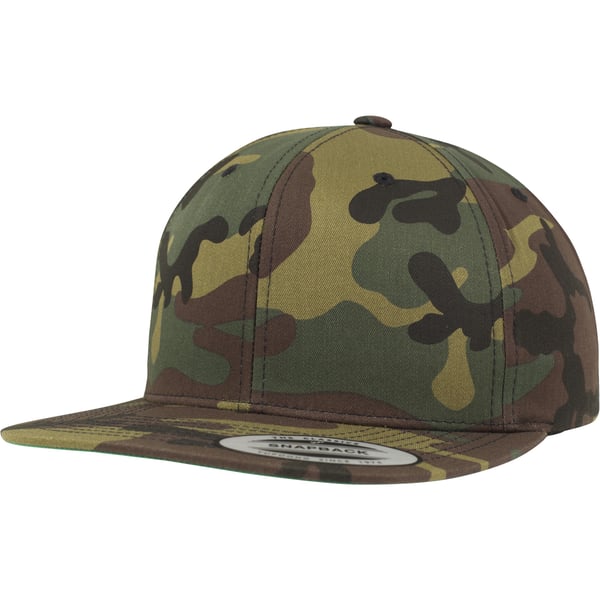 Yupoong Felxfit Unisex Klassisk Kamouflage Snapback Keps