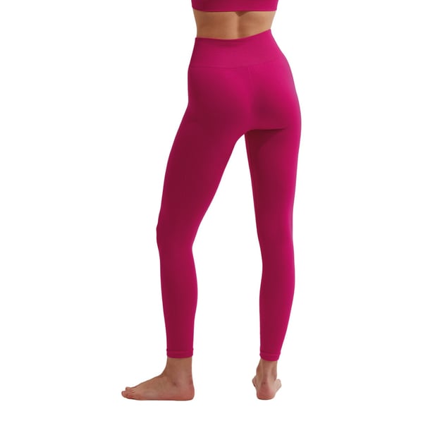 TriDri Women/Ladies Seamless 3D Fit Multi-Sport Sculpt Solid Colour Leggings