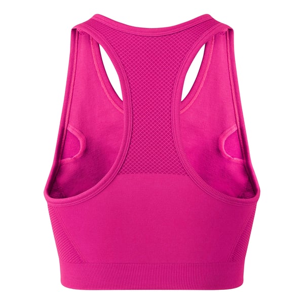 TriDri Womens/Ladies Seamless 3D Fit Multi-Sport Solid Colour Sculpt Sports Bra