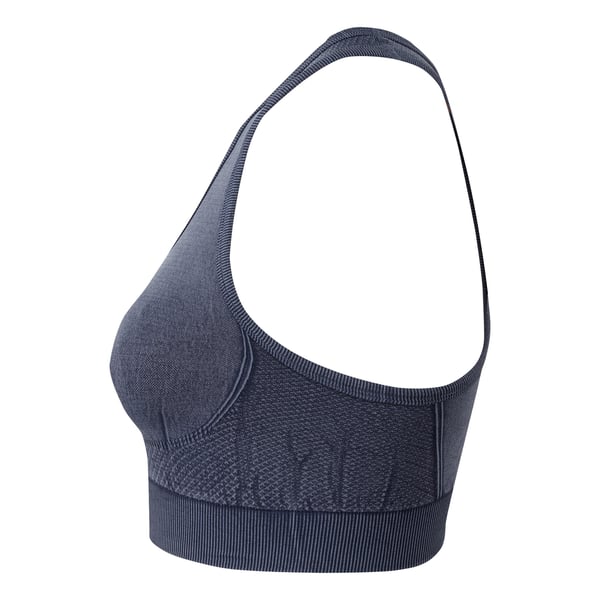 TriDri Womens/Ladies Seamless 3D Fit Multi-Sport Denim Look Sports Bra