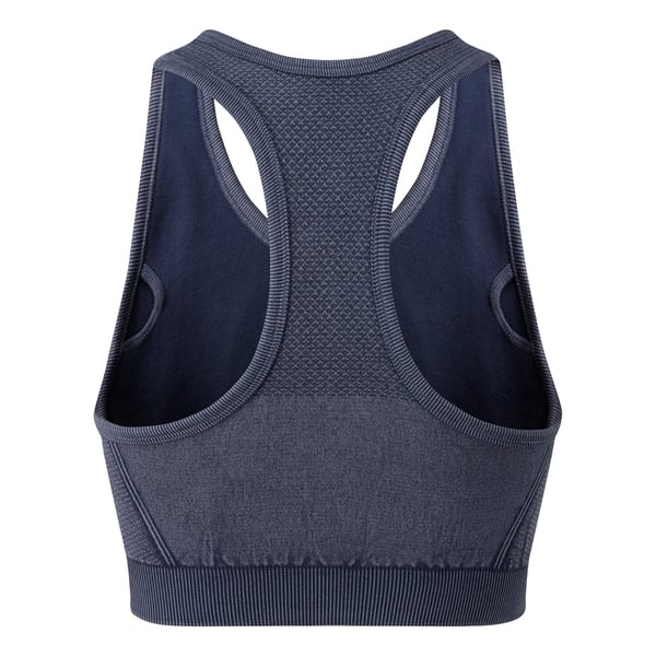 TriDri Womens/Ladies Seamless 3D Fit Multi-Sport Denim Look Sports Bra