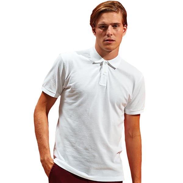 Asquith & Fox Mens Organic Classic Fit Polo Shirt