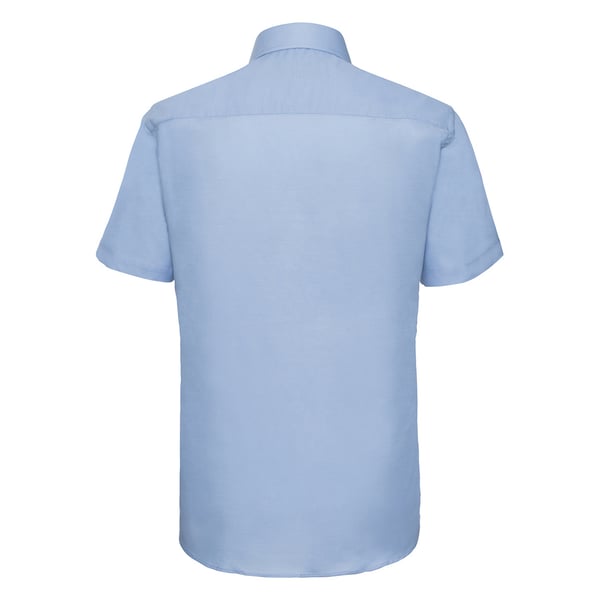 Russell Collection Mens Oxford Easy-Care Tailored Shirt