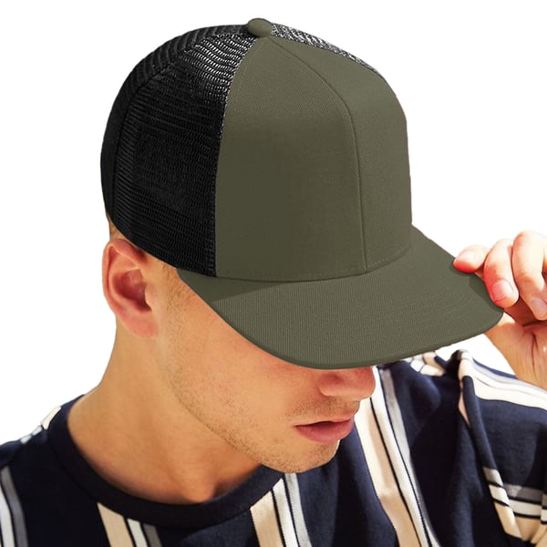 Beechfield Unisex Trucker Cap til voksne