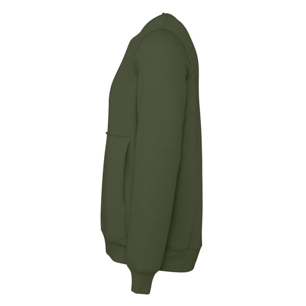 Bella + Canvas Unisex Adult Raw Seam Pullover