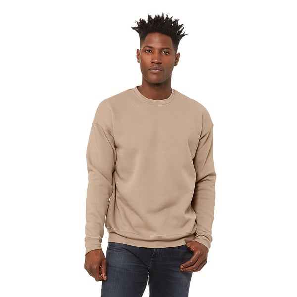 Bella + Canvas Unisex Adult Fleece Drop Shoulder Sweatshirt