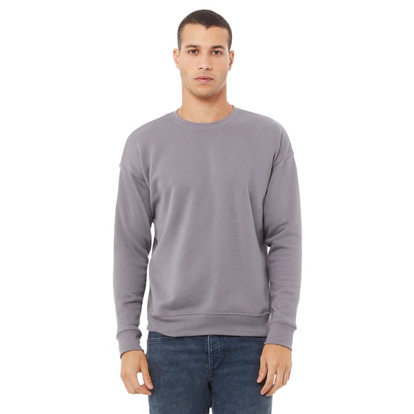 Bella + Canvas Unisex Adult Fleece Drop Shoulder Sweatshirt