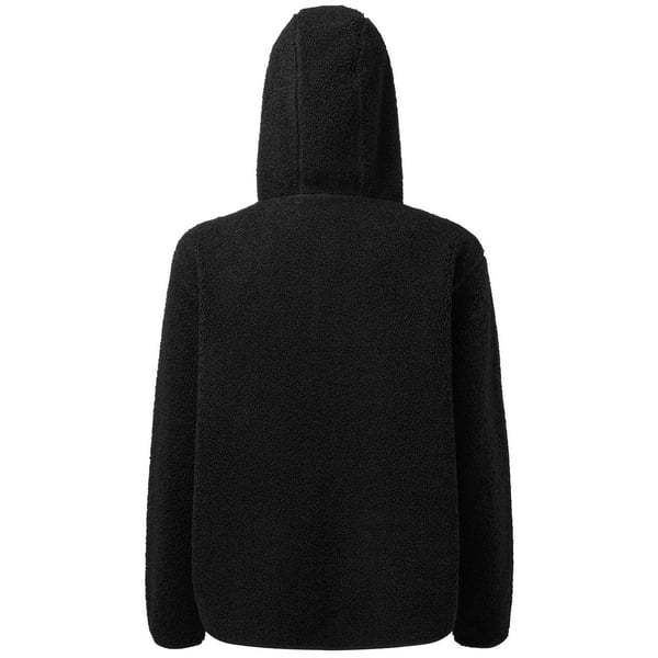 TriDri Womens/Ladies Sherpa Fleece Quarter Zip Hoodie