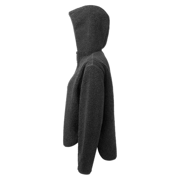 TriDri Womens/Ladies Sherpa Fleece Quarter Zip Hoodie