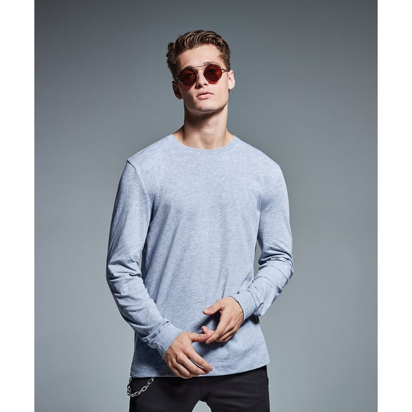Anthem Mens Marl Long-Sleeved T-Shirt