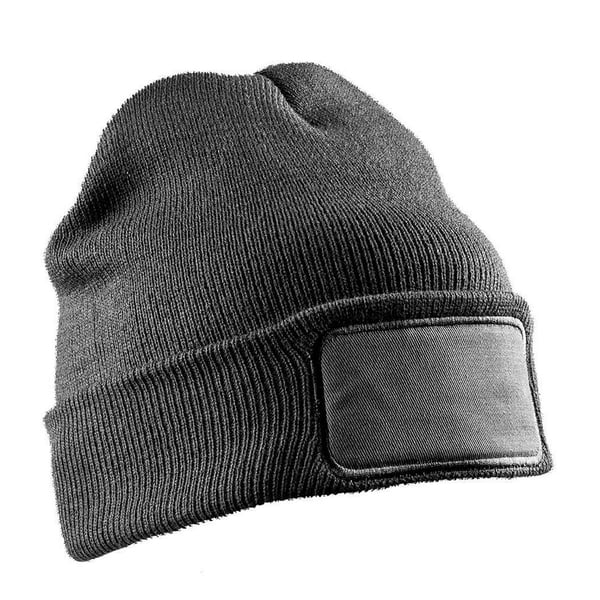 Result Genuine Recycled Unisex Adult Double Knit Beanie