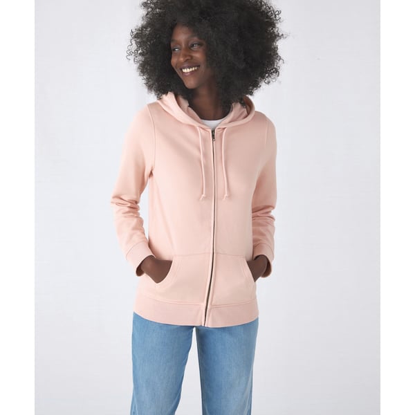 B&C Womens/Ladies Organic Hoodie