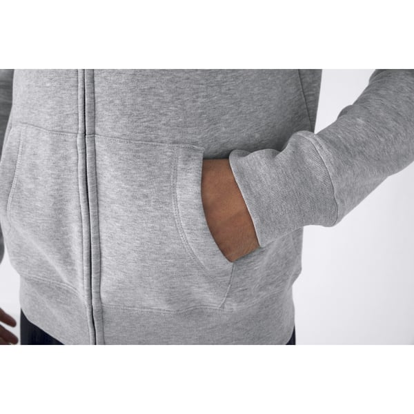 B&C Mens Full Zip Hoodie